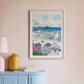 British Coastal Town Life Art Print