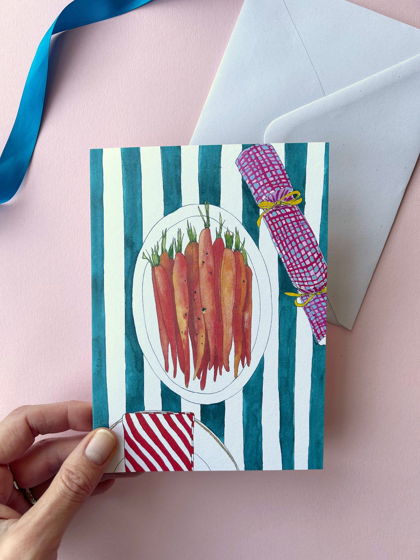 Christmas Carrots Card