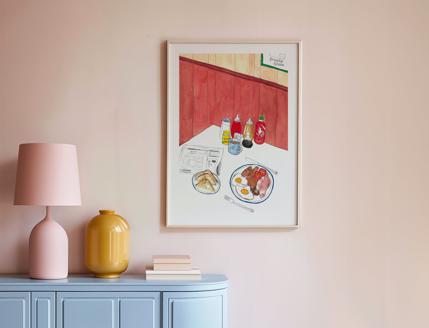 English Breakfast Art Print