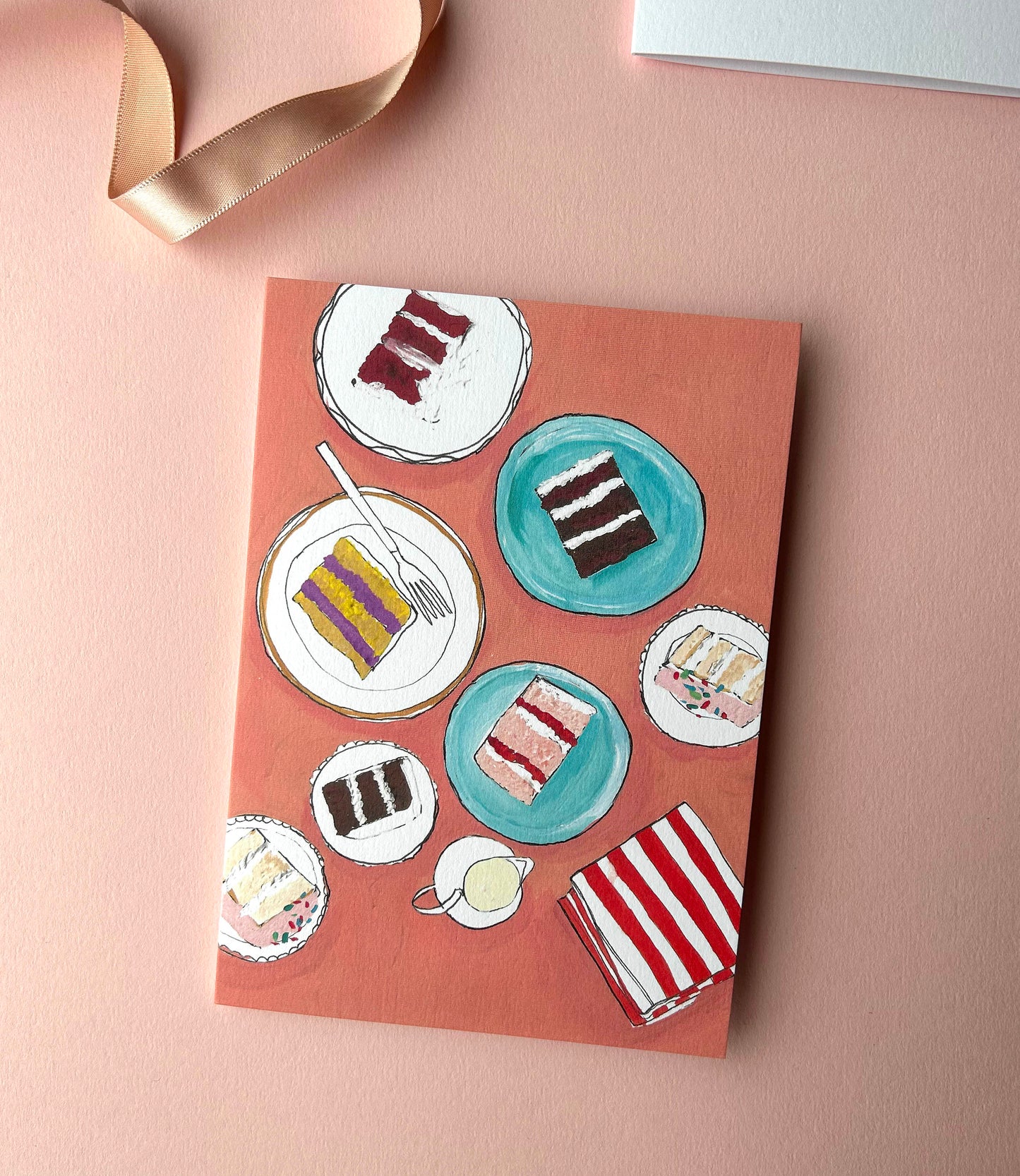 Birthday Cake Slices Card